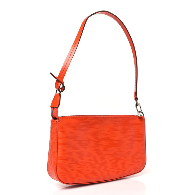 Epi Pochette Accessories Nm Piment