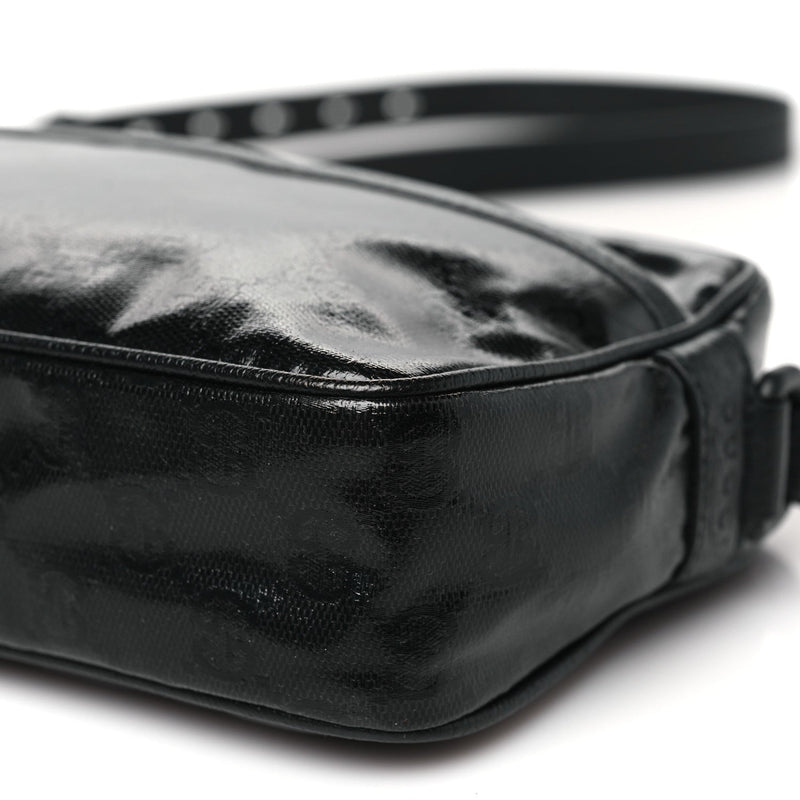 Gg Crystal Mini Shoulder Bag Black