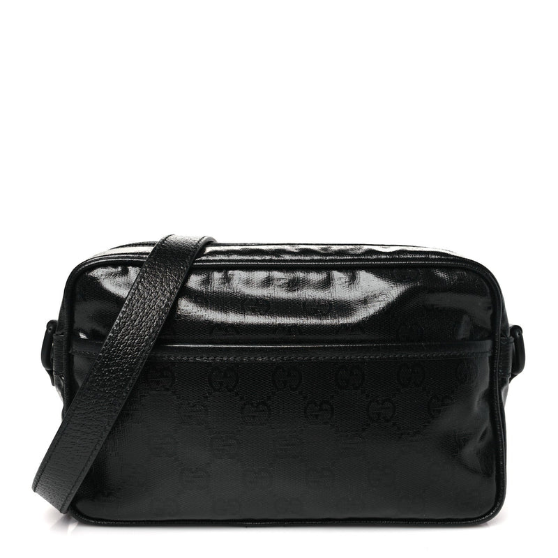 Gg Crystal Mini Shoulder Bag Black