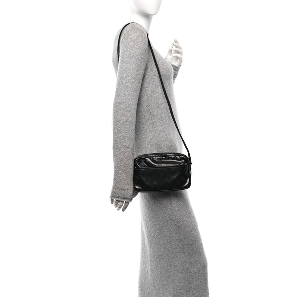 Gg Crystal Mini Shoulder Bag Black