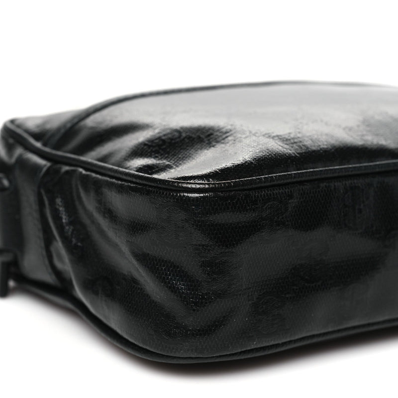 Gg Crystal Mini Shoulder Bag Black