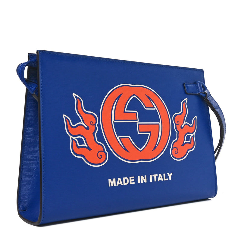 New Shanghai Calfskin Interlocking G