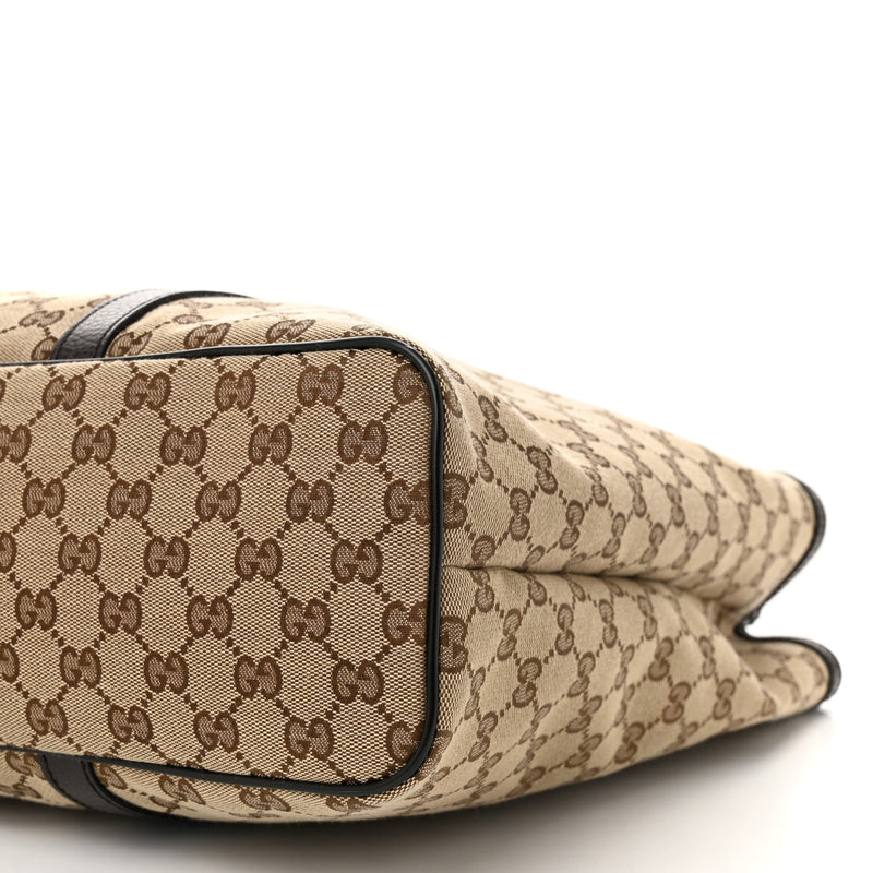 Gg Large Joy Tote Bag Dark Brown