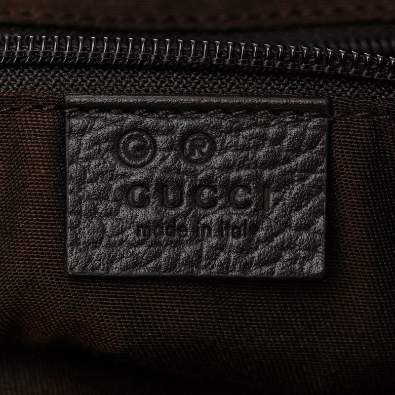 Gg Large Joy Tote Bag Dark Brown