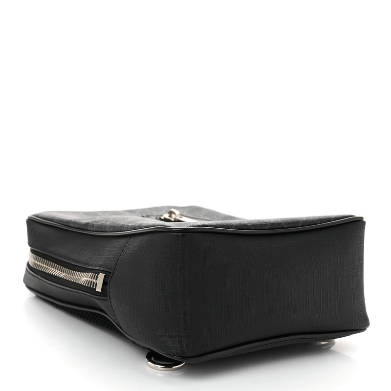 Gg Supreme Web Belt Bag Black Grey