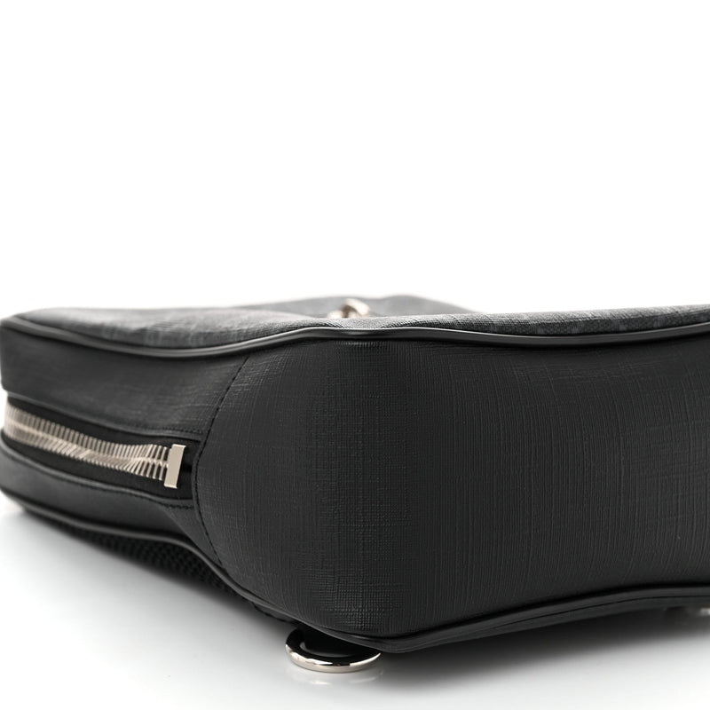 Gg Supreme Web Belt Bag Black Grey