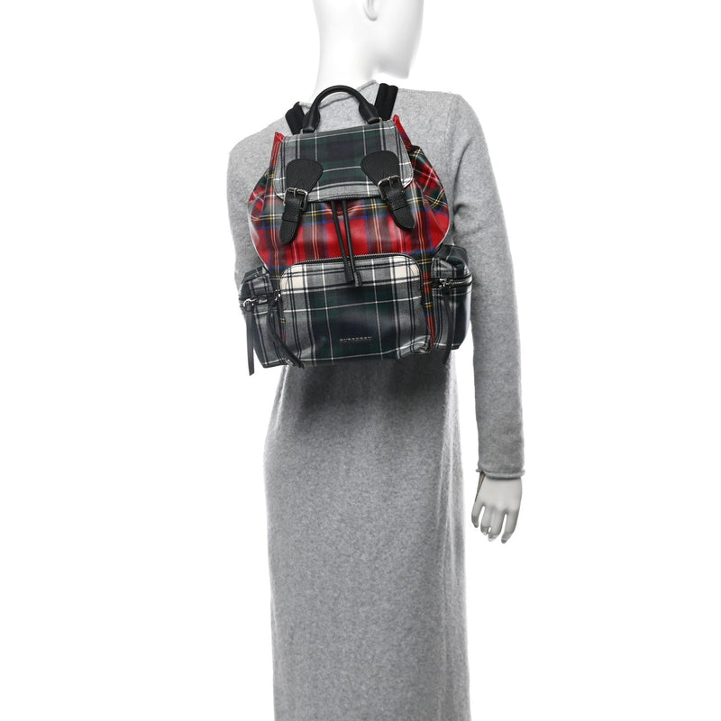 Laminated Tartan Patchwork Large