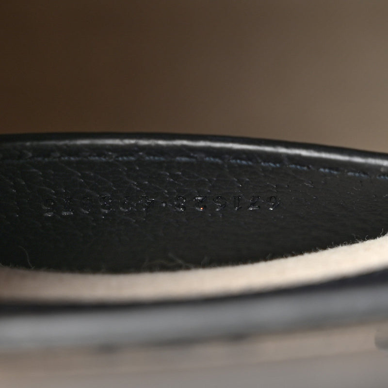 Gg Supreme Textured Dollar Calfskin Mini