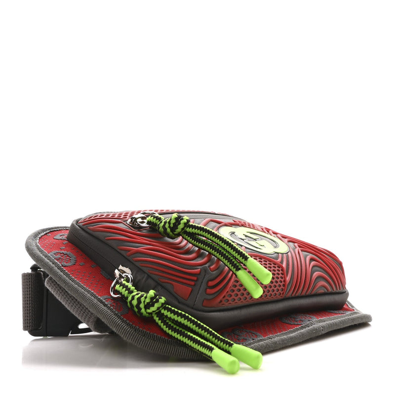 Jersey Nylon Gg Sportsy Belt Bag Red