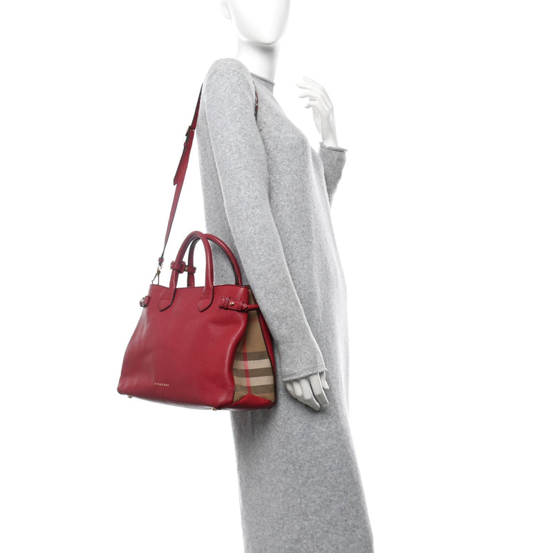 Derby Calfskin House Check Medium Banner