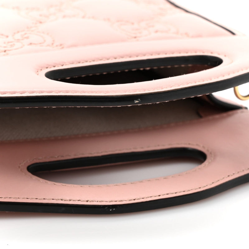 Calfskin Gg Matelasse Mini Top Slip