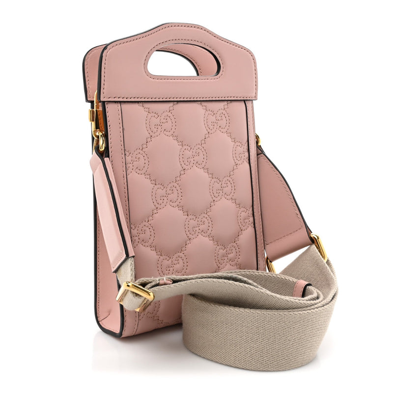 Calfskin Gg Matelasse Mini Top Slip