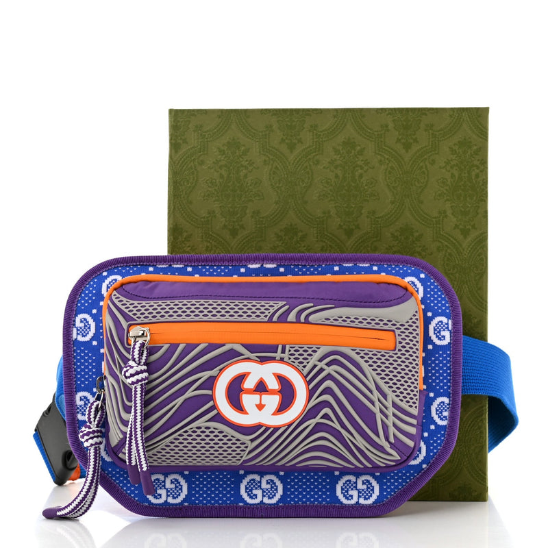 Jersey Gg All Over Sporty Belt Bag Grey