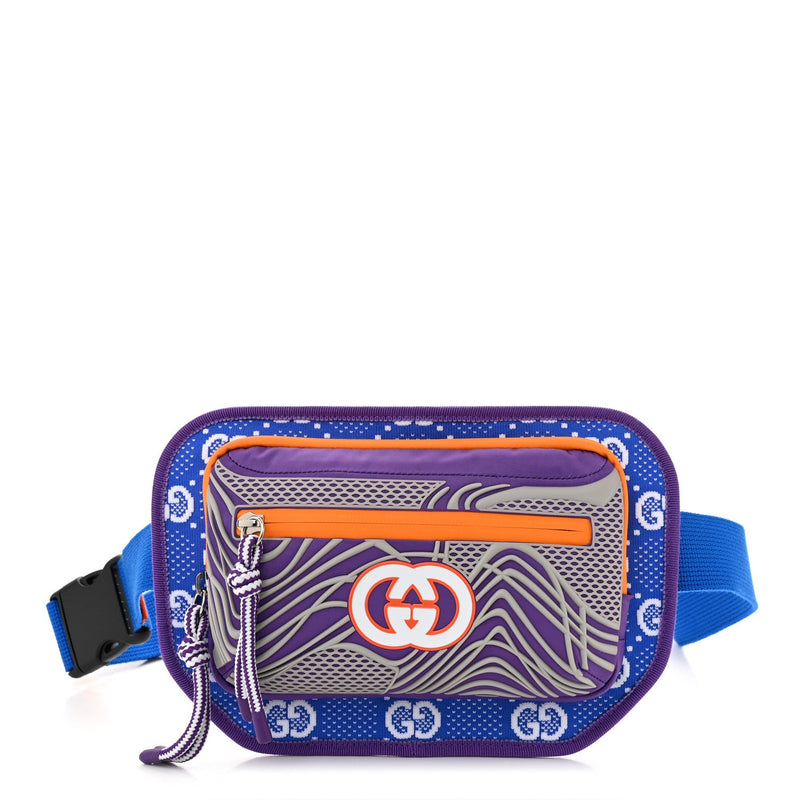 Jersey Gg All Over Sporty Belt Bag Grey