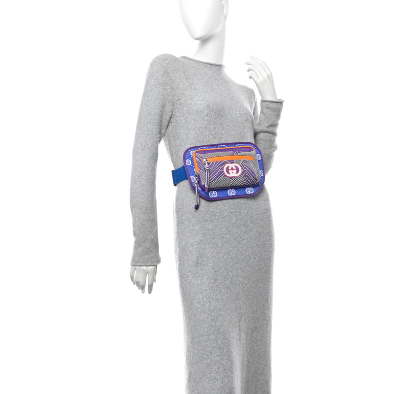 Jersey Gg All Over Sporty Belt Bag Grey