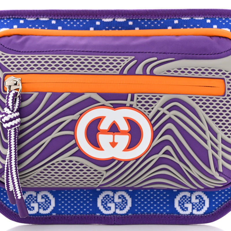 Jersey Gg All Over Sporty Belt Bag Grey