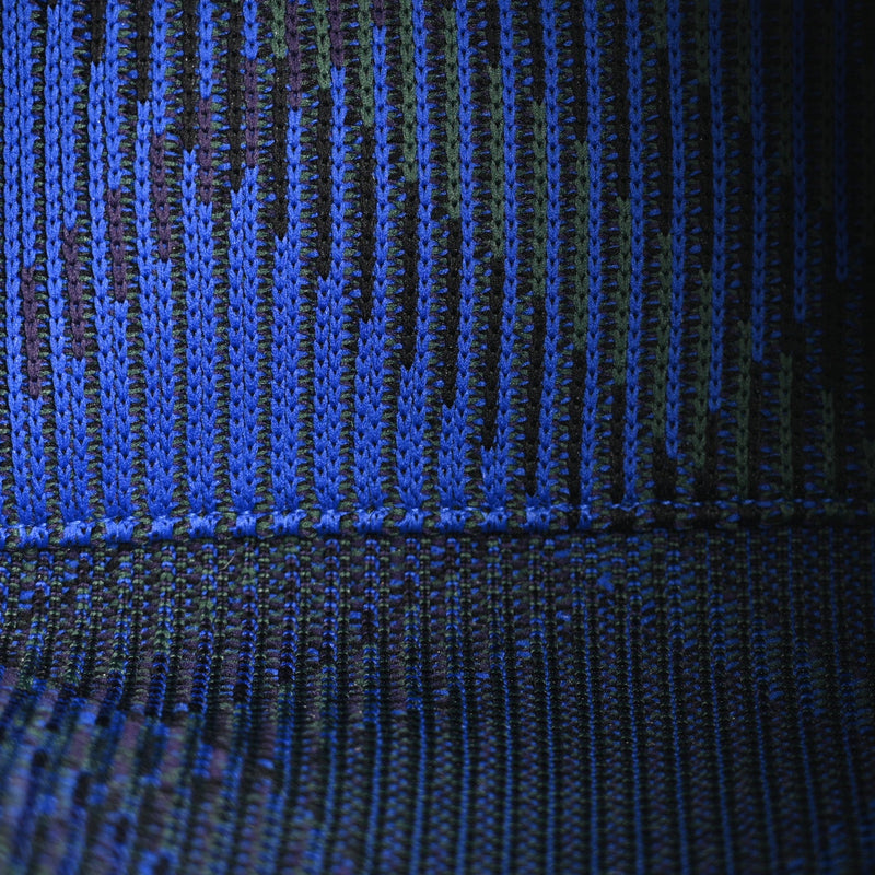 Canvas Knitted Check Mini Peg Duffle Bag