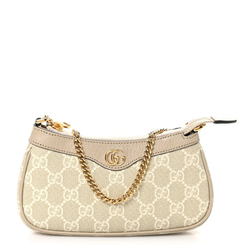 Gg Supreme Textured Dollar Calfskin Web