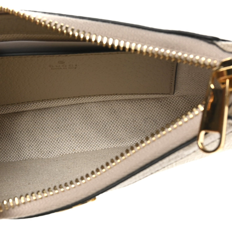 Gg Supreme Textured Dollar Calfskin Web