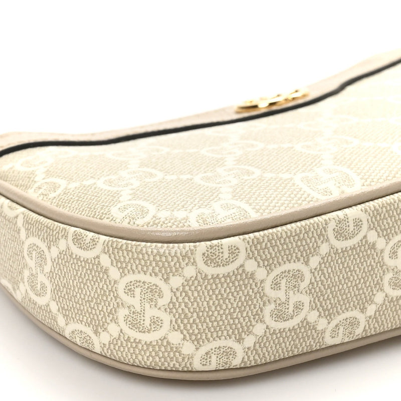 Gg Supreme Textured Dollar Calfskin Web