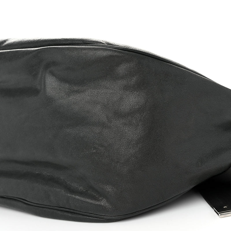 Calfskin Large Shield Messenger Bag