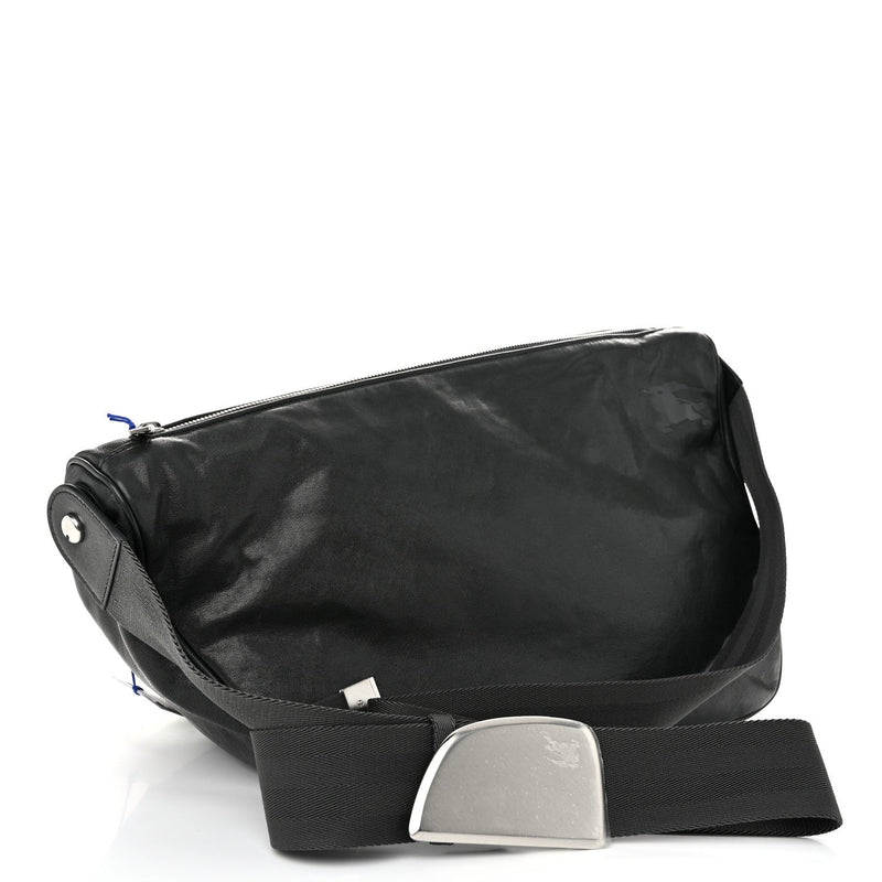 Calfskin Large Shield Messenger Bag