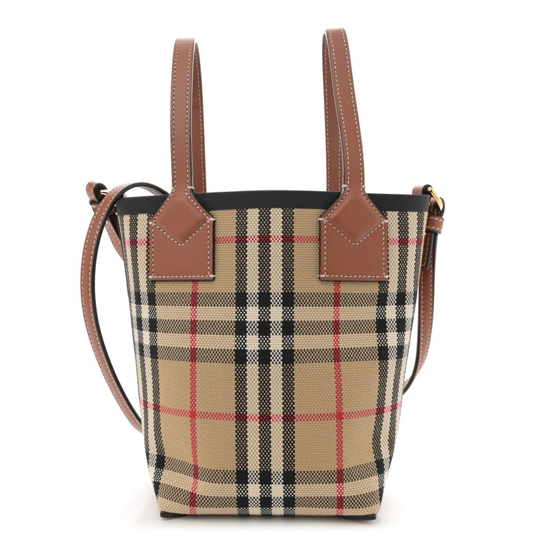 Cotton Calfskin Vintage Check Mini