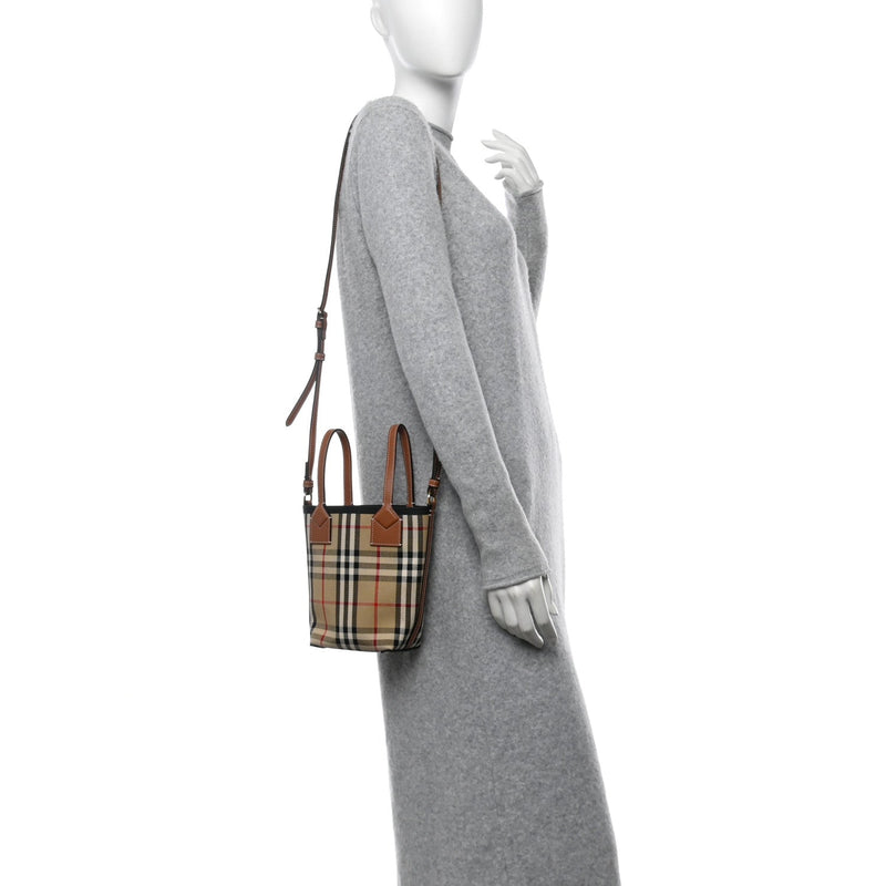 Cotton Calfskin Vintage Check Mini