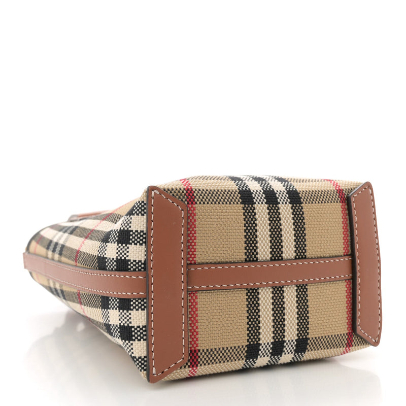 Cotton Calfskin Vintage Check Mini