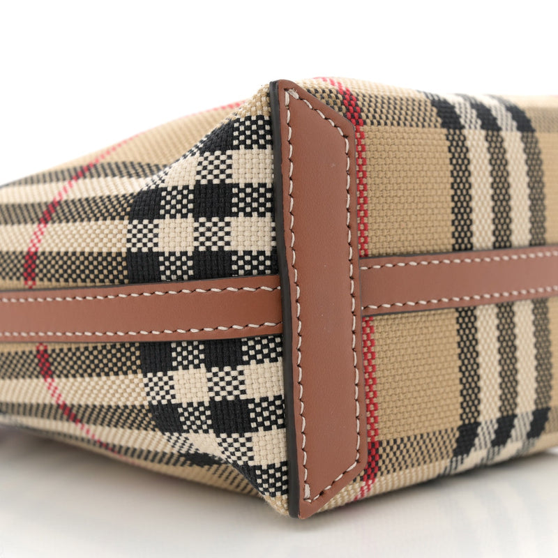 Cotton Calfskin Vintage Check Mini