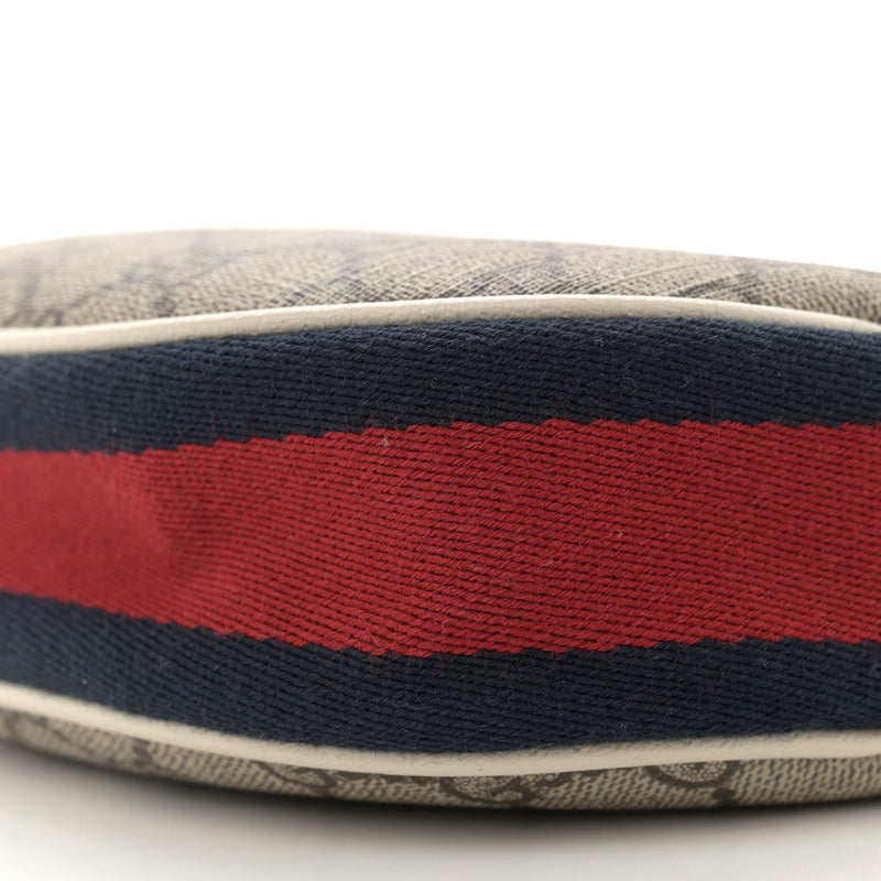 Gg Supreme Textured Dollar Calfskin Web