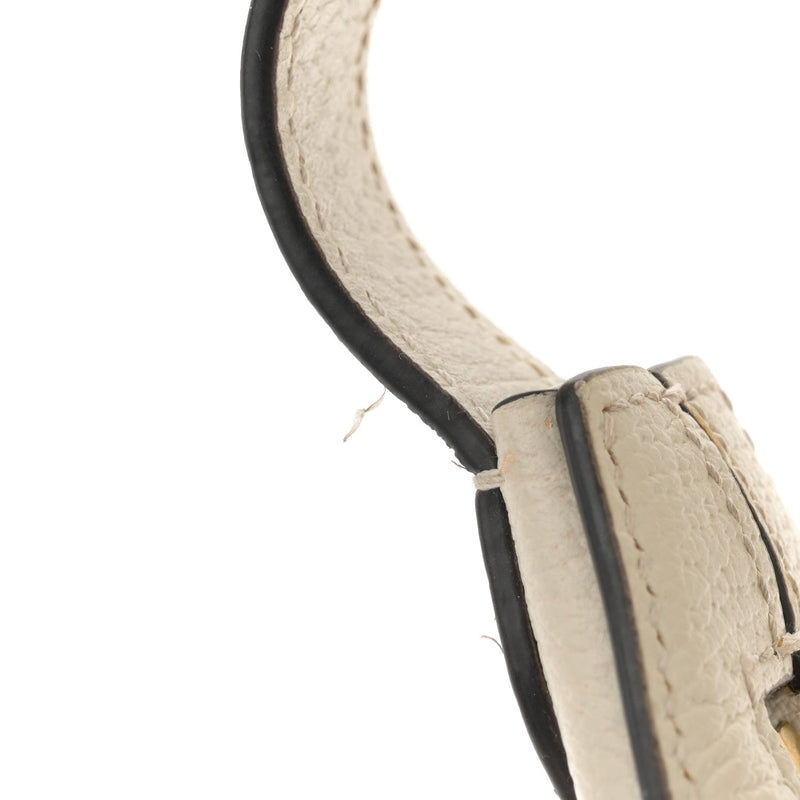 Gg Supreme Textured Dollar Calfskin Web