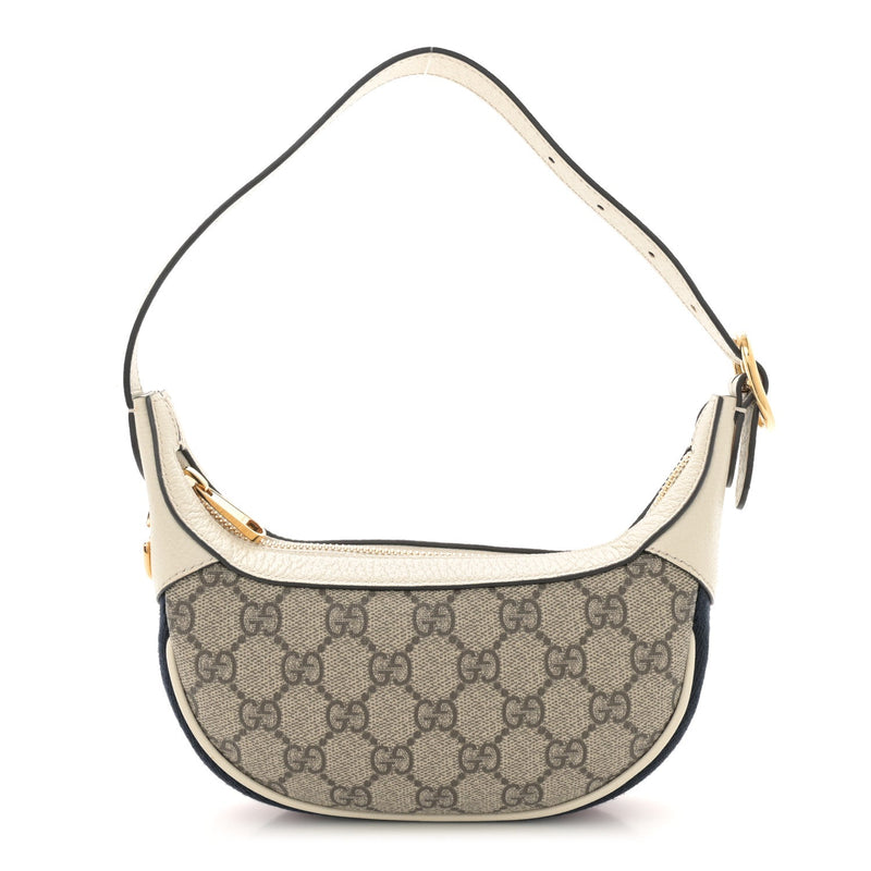 Gg Supreme Textured Dollar Calfskin Web