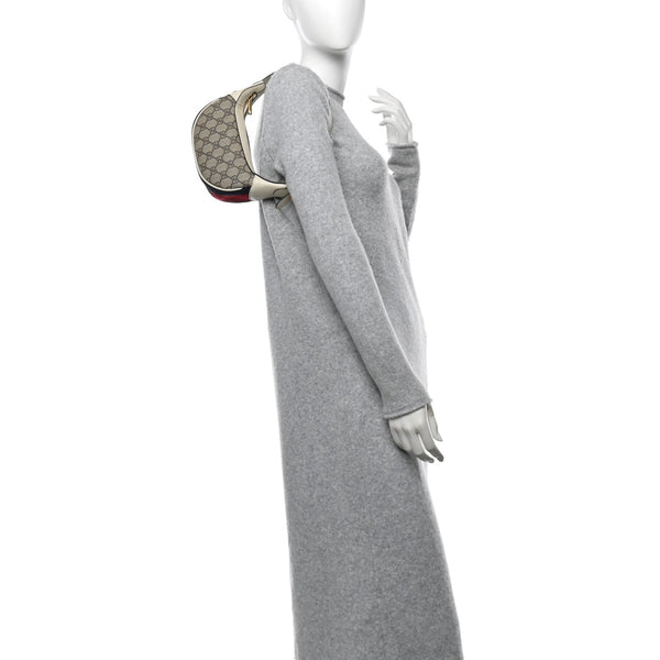 Gg Supreme Textured Dollar Calfskin Web