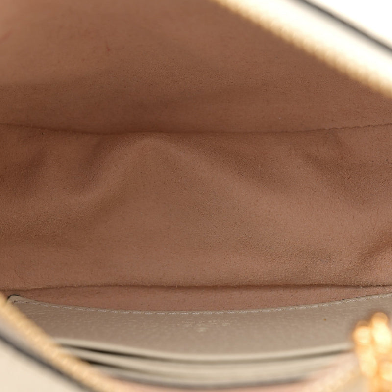 Gg Supreme Textured Dollar Calfskin Web