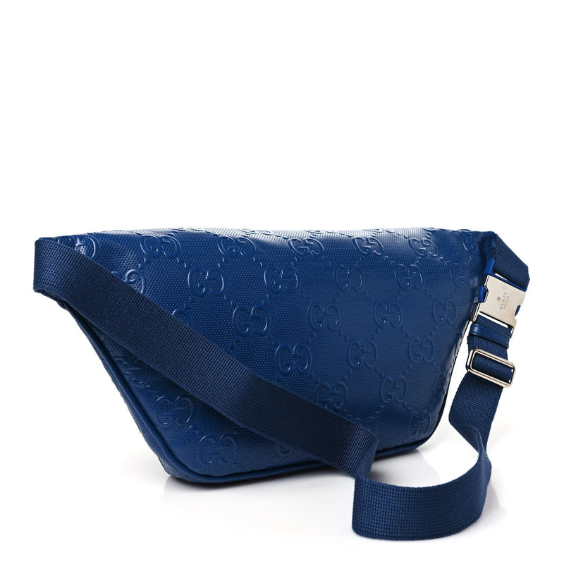 Calfskin Gg Tennis Embossed Pocket Belt