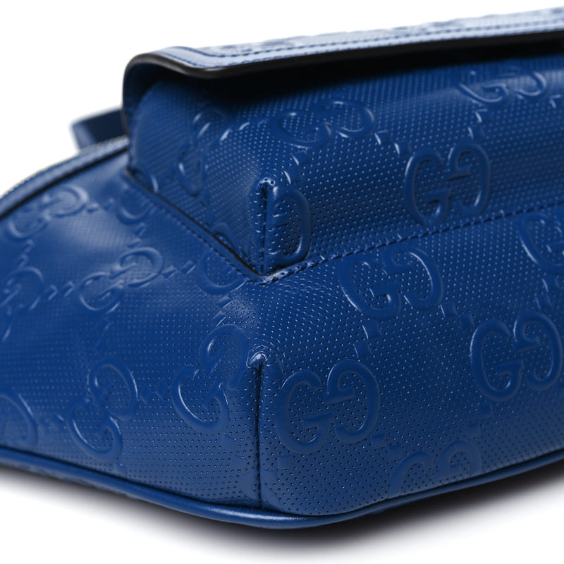Calfskin Gg Tennis Embossed Pocket Belt