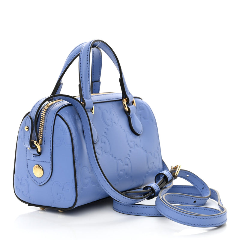 Gilbert Calfskin Jumbo Gg Embossed Super