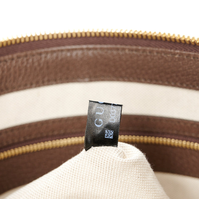 Jumbo Gg Textured Dollar Calfskin Web