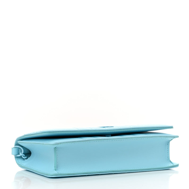 Lambskin Quilted Lola Clutch On Chain