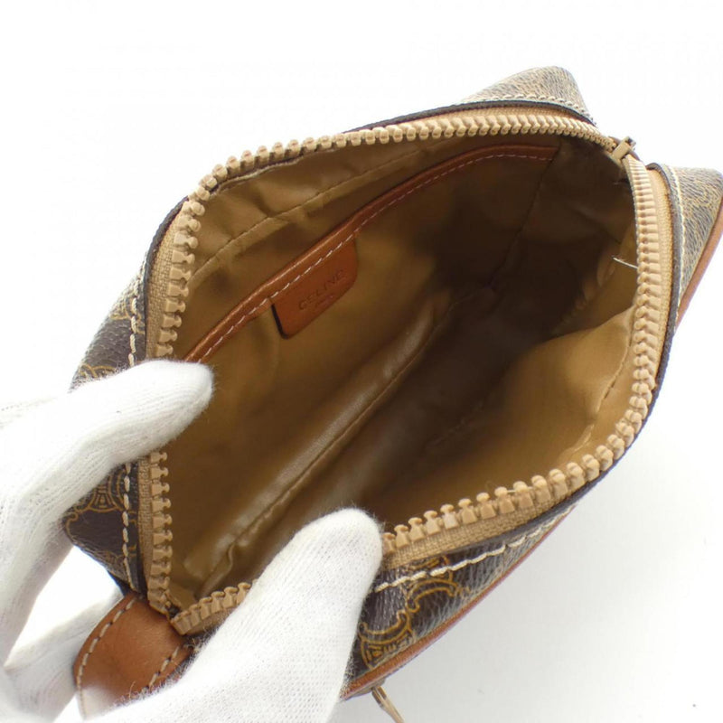 Vintage Saddle Flap Shoulder Bag Macadam