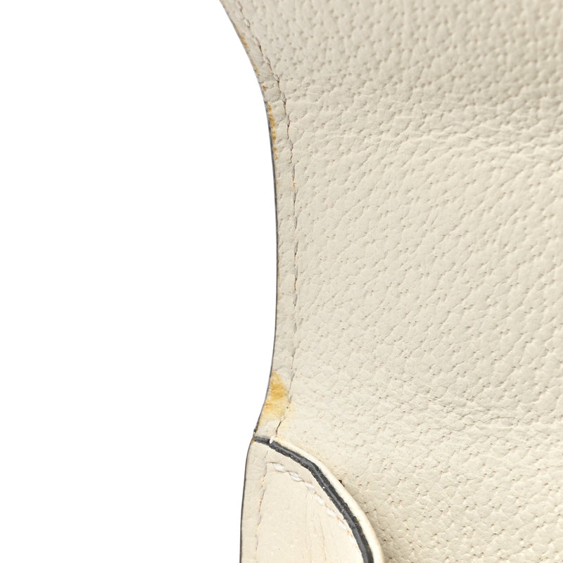 Textured Calfskin Bee Star Print Small