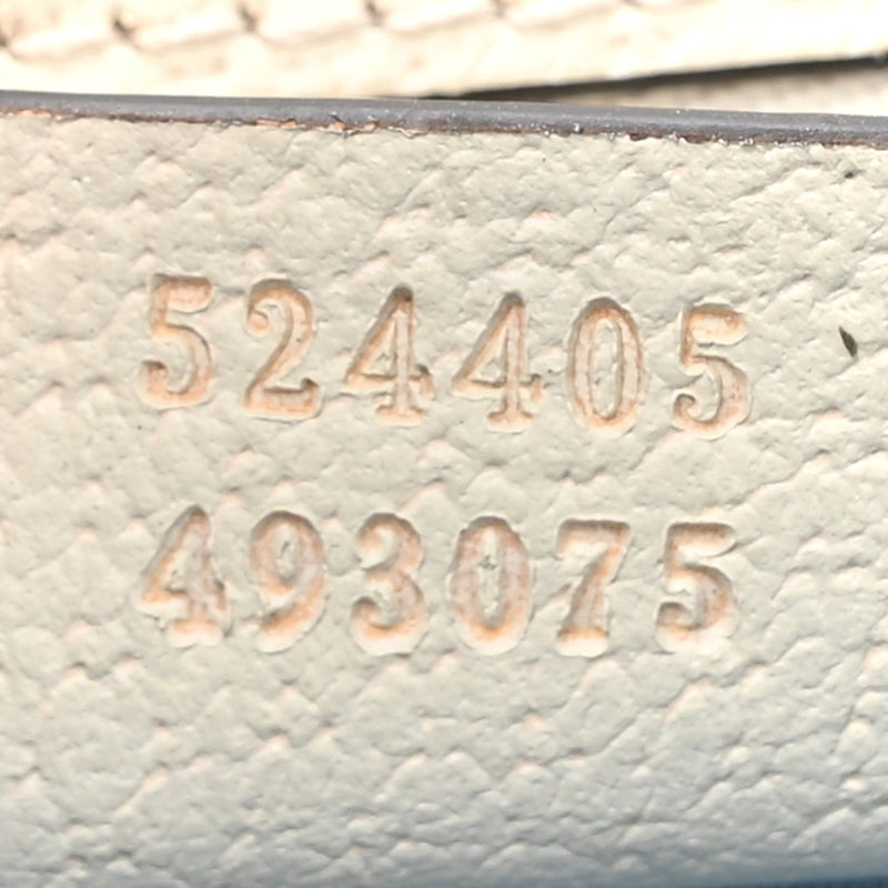 Textured Calfskin Bee Star Print Small