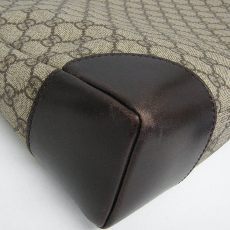 Web Wristlet Clutch Gg Coated Canvas