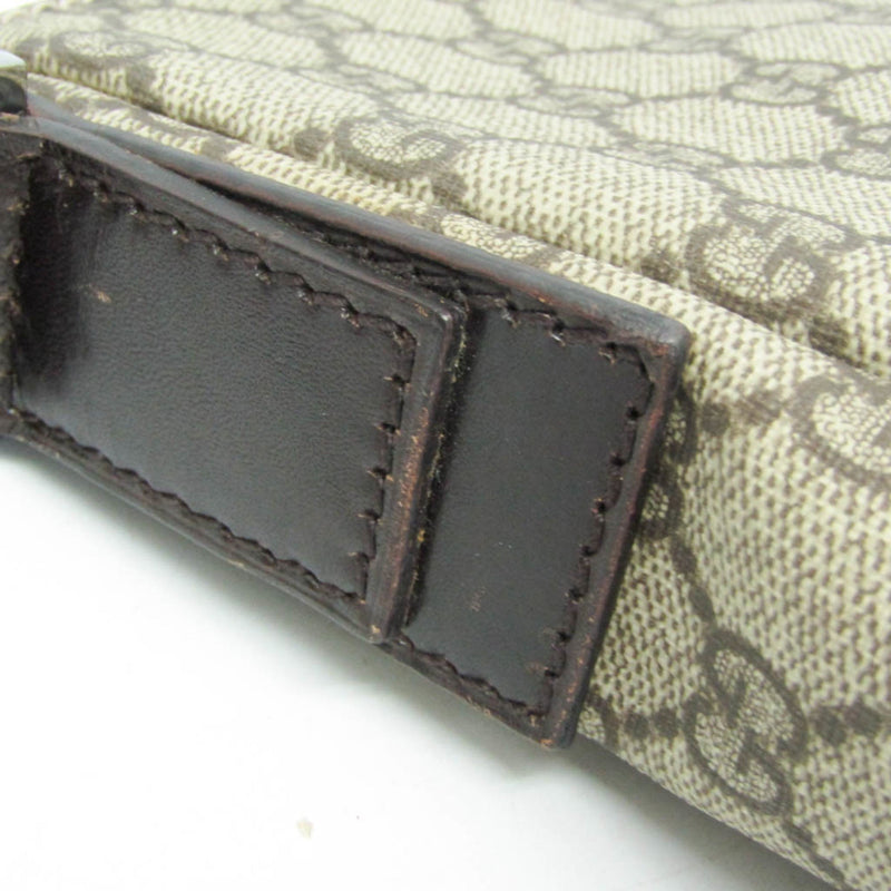 Web Wristlet Clutch Gg Coated Canvas