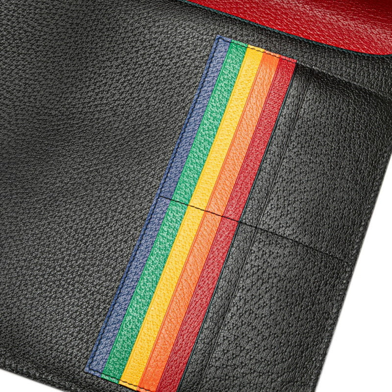 Animalier Lock Flap Briefcase Leather