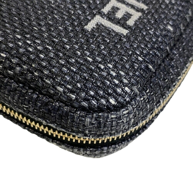 Deauville Curvy Cosmetic Pouch Raffia