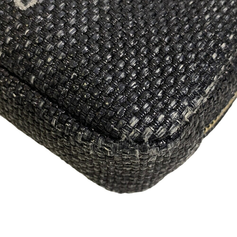 Deauville Curvy Cosmetic Pouch Raffia