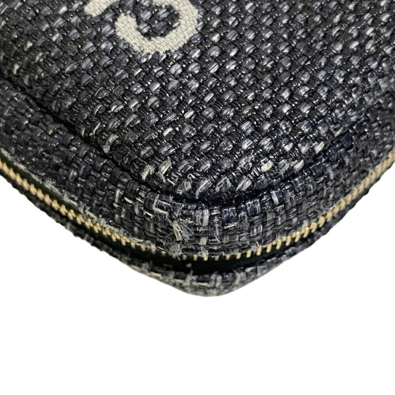 Deauville Curvy Cosmetic Pouch Raffia