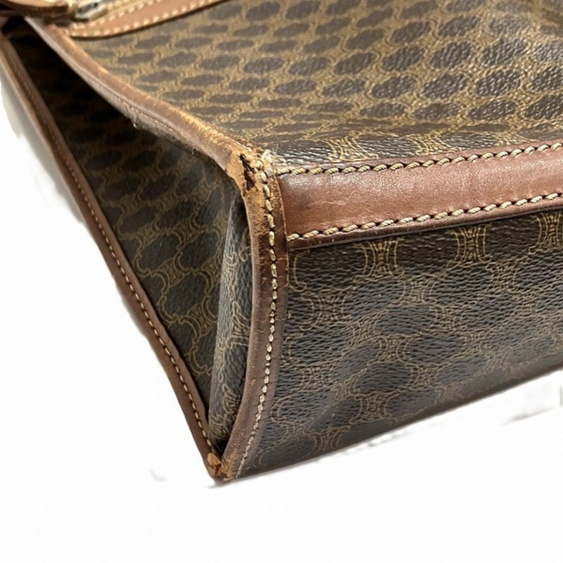 Vintage Duffle Bag Macadam Coated Canvas